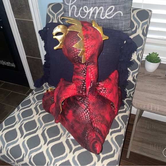 Hug Me DRAGON Walgreens Exclusive Roaring-Eyes Light Up “20 plush stuff animal - Picture 5 of 10